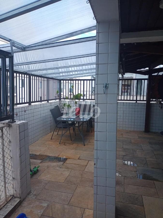 TERRAÇO GOURMET de Apartamento cobertura - Padrão com 124 m² em Parque Tomas Saraiva - São Paulo