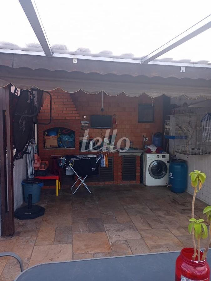 TERRAÇO GOURMET de Apartamento cobertura - Padrão com 124 m² em Parque Tomas Saraiva - São Paulo