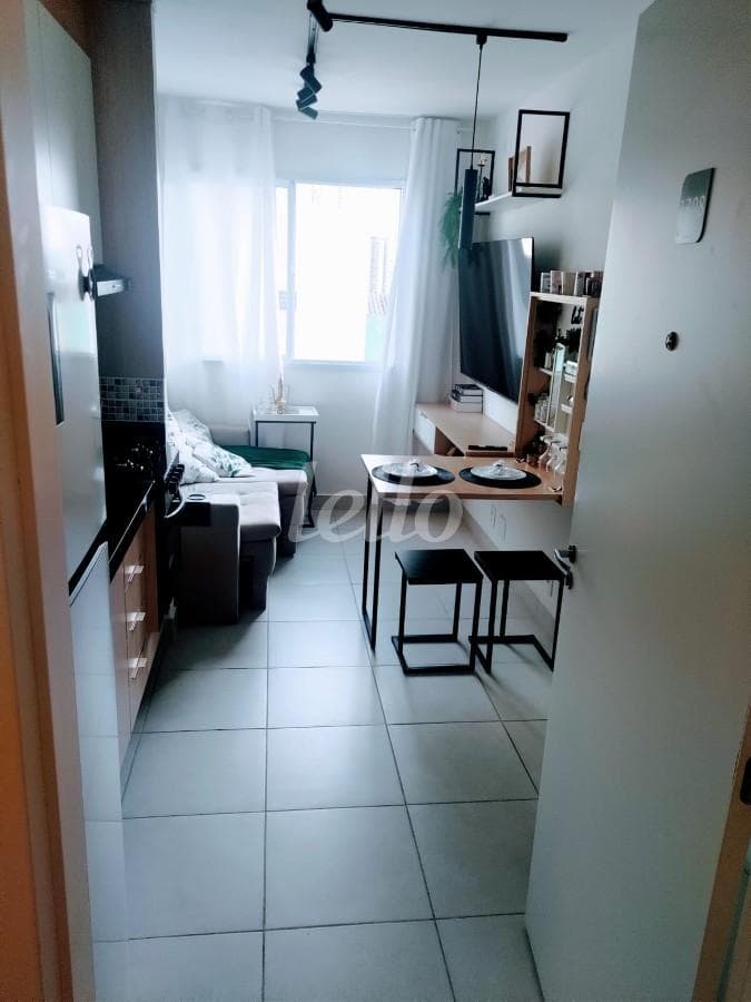 SALA E COZINHA de Apartamento com 24 m² em Vila Cláudia - São Paulo