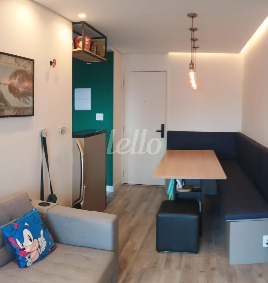 3 SALA 02 AMBIENTES de Apartamento com 49 m² em Tatuapé - São Paulo