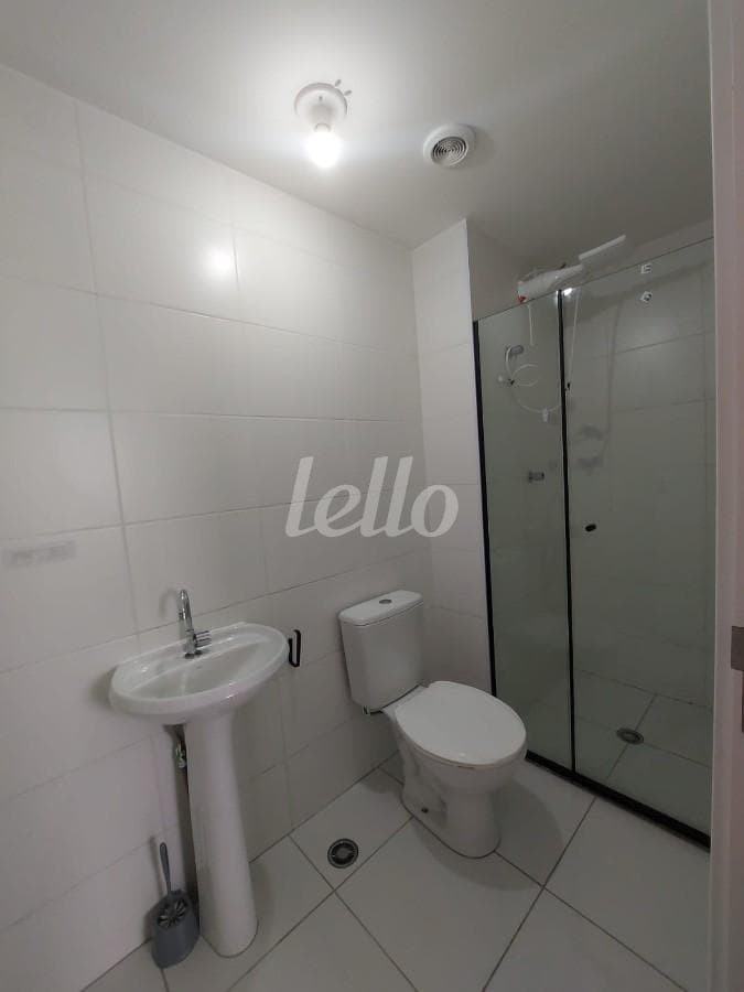 BANHEIRO de Apartamento Studio com 30 m² em Vila Cláudia - São Paulo