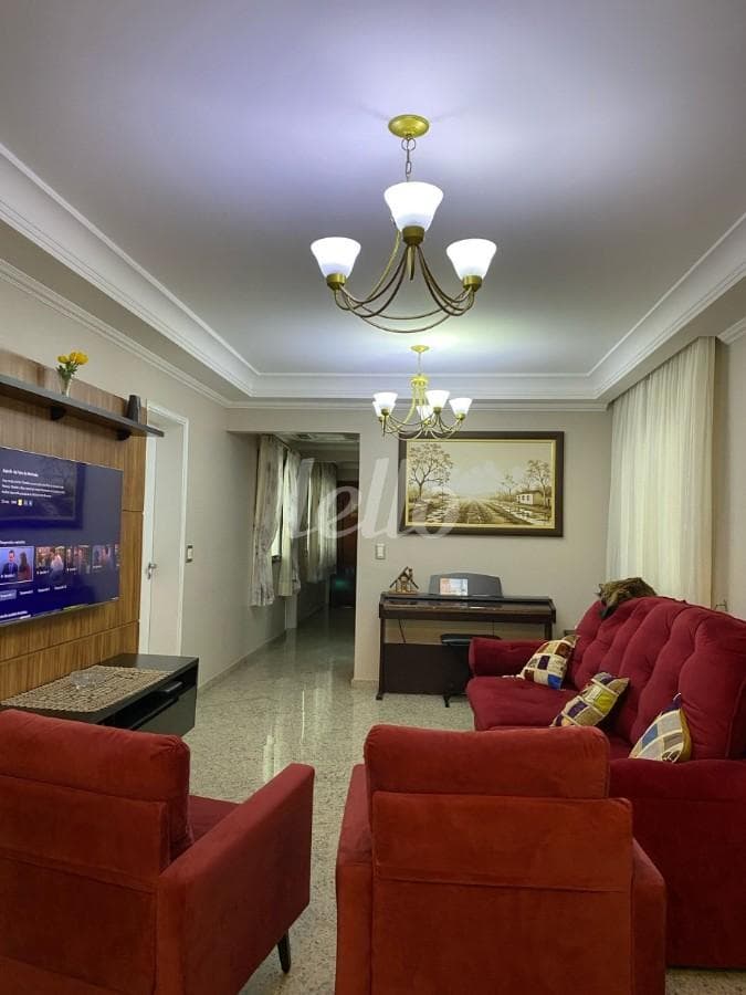 SALA de Apartamento com 122 m² em Tatuapé - São Paulo