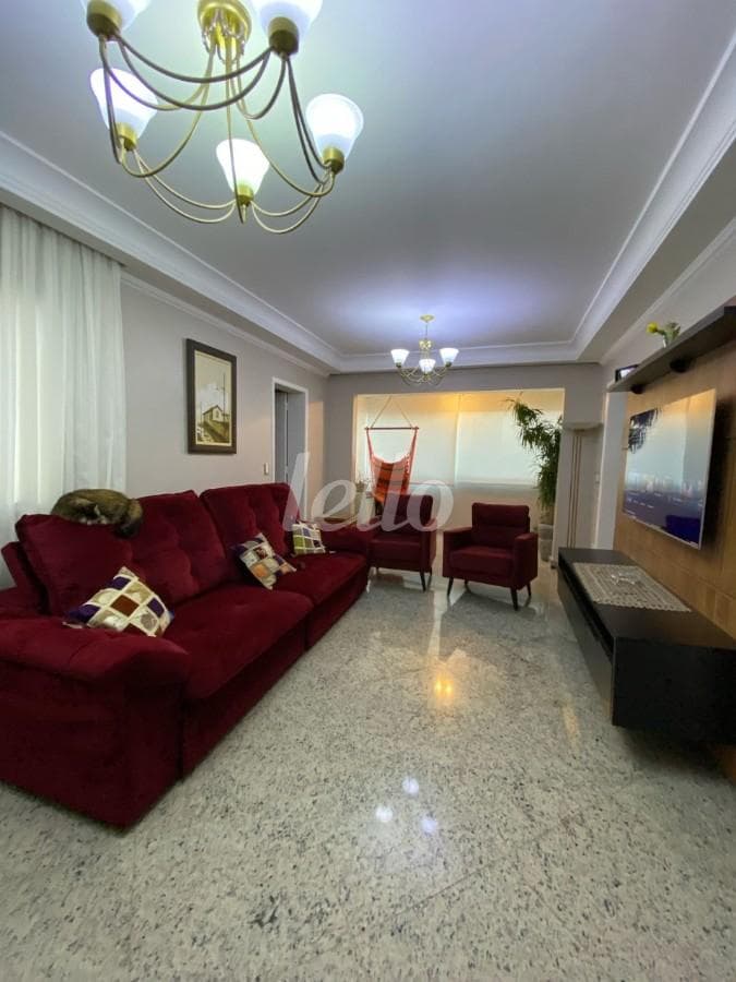 SALA de Apartamento com 122 m² em Tatuapé - São Paulo