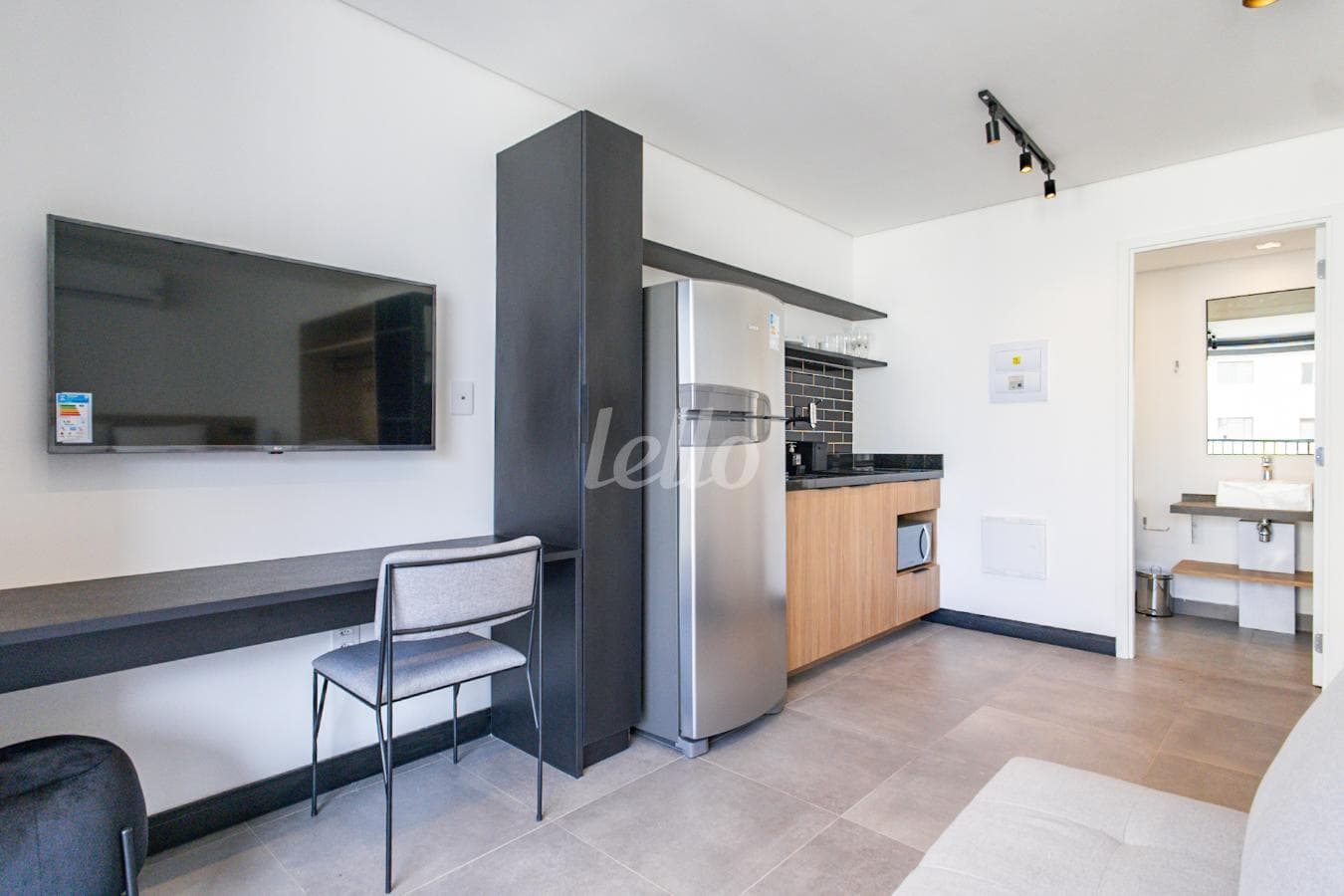 SALA de Apartamento com 31 m² em Vila Gomes Cardim - São Paulo