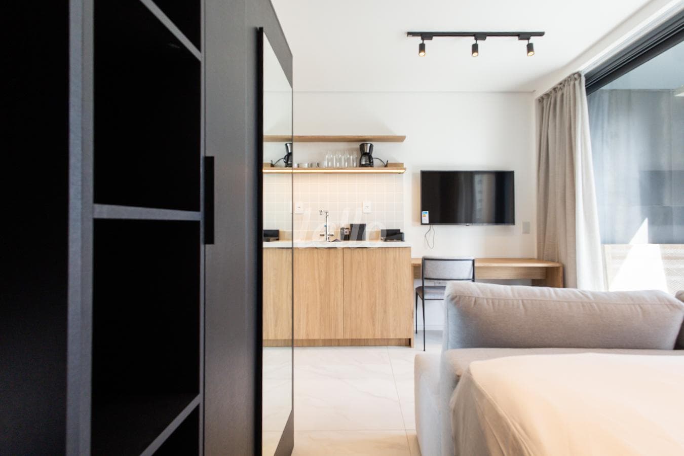 SALA de Apartamento com 31 m² em Vila Gomes Cardim - São Paulo