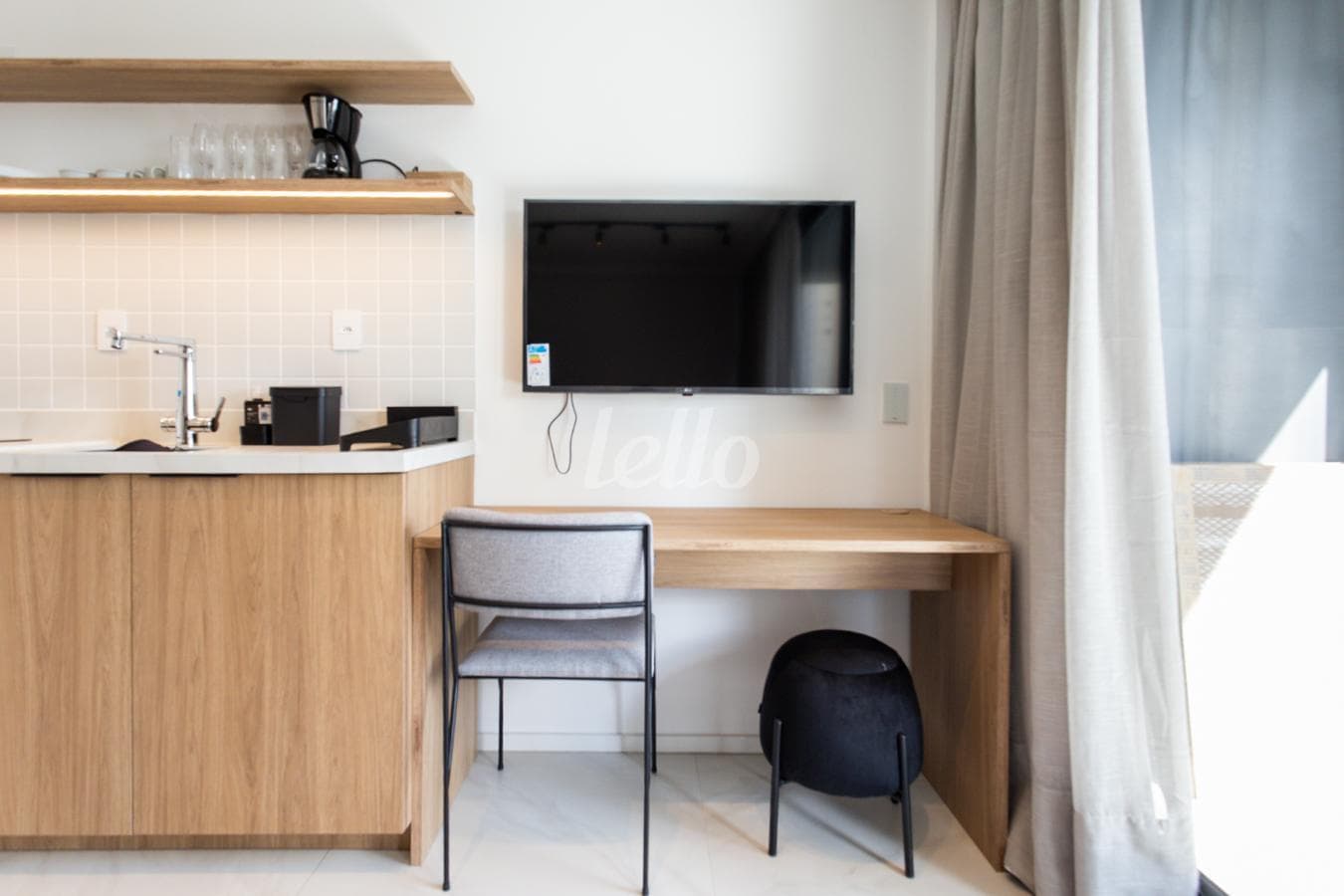 SALA de Apartamento com 31 m² em Vila Gomes Cardim - São Paulo