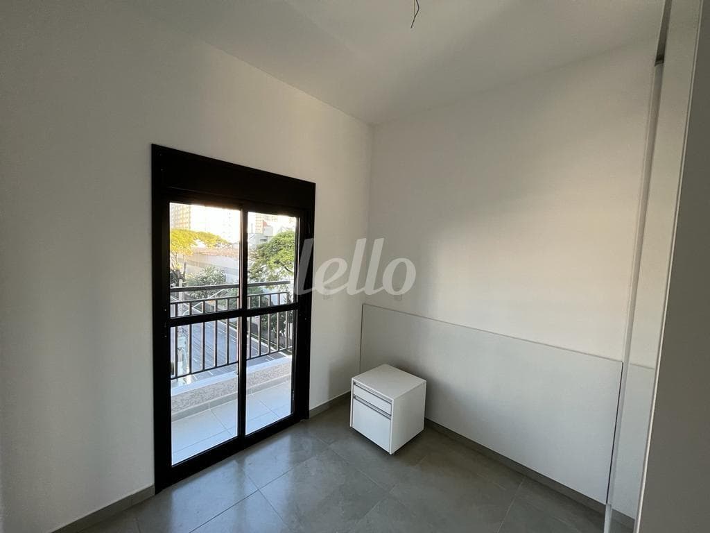 DORMITORIO de Apartamento com 31 m² em Parque São Jorge - São Paulo