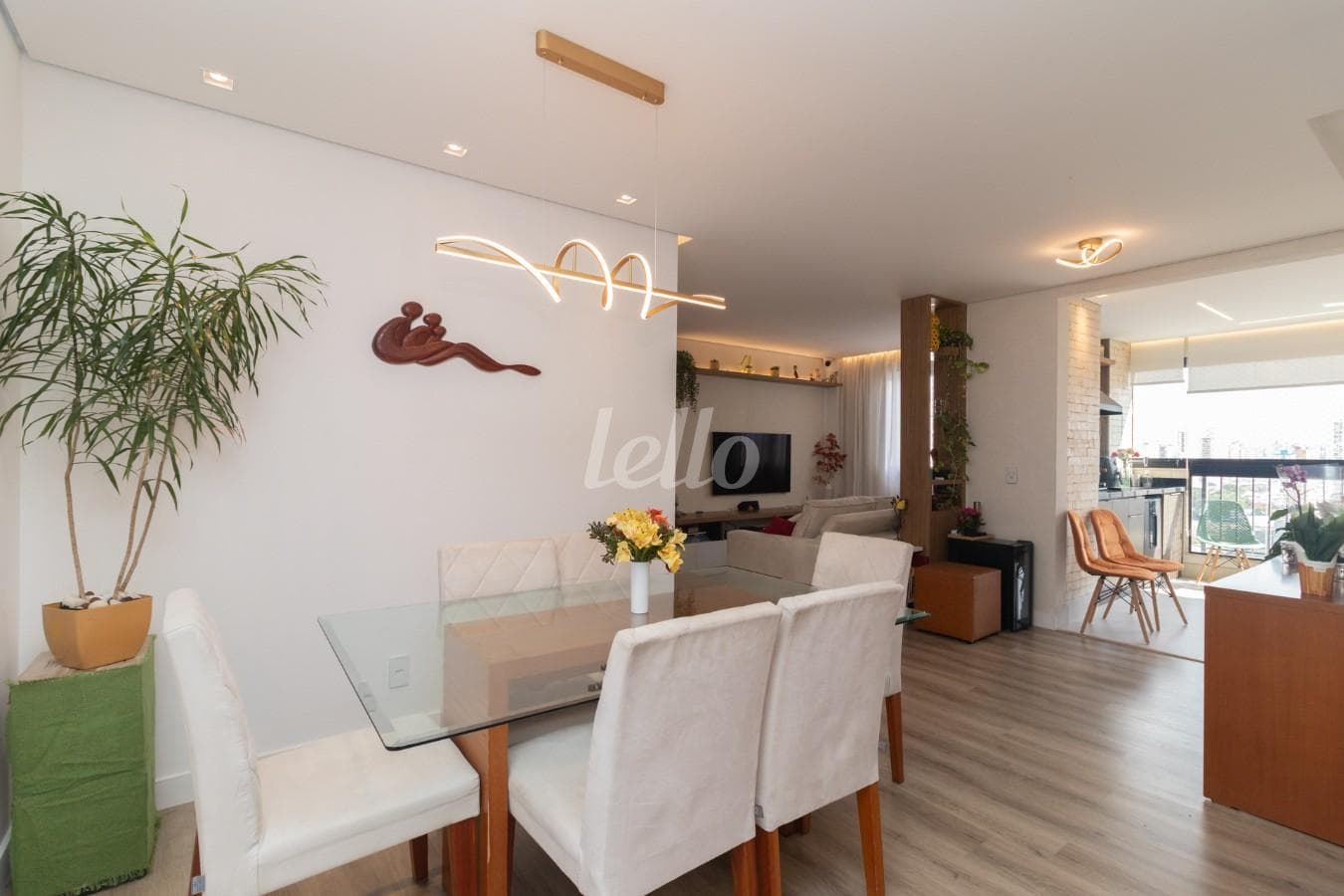 1 - SALA de Apartamento com 84 m² em Parque São Jorge - São Paulo