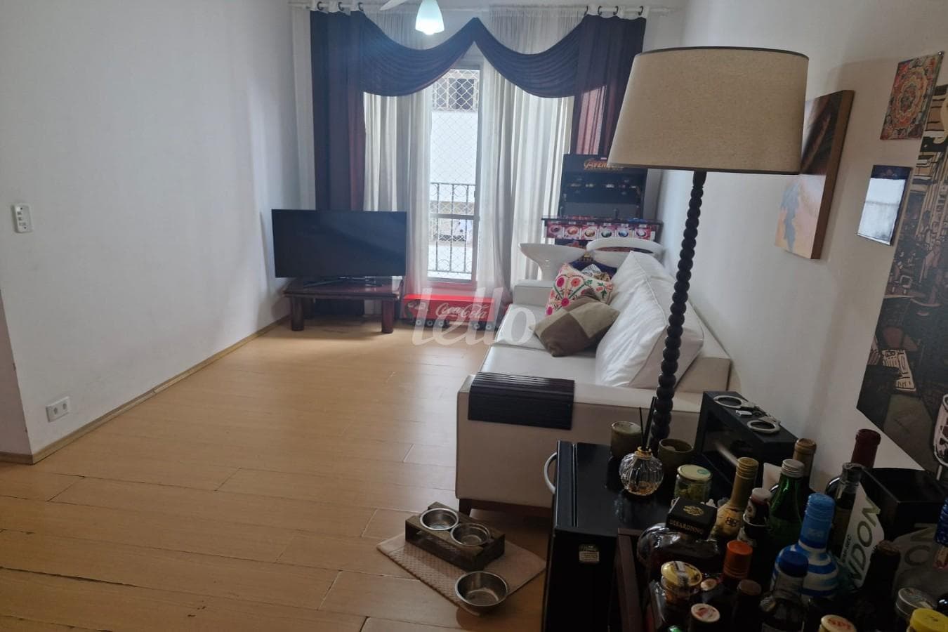 SALA DE ESTAR de Apartamento com 70 m² em Vila Regente Feijó - São Paulo