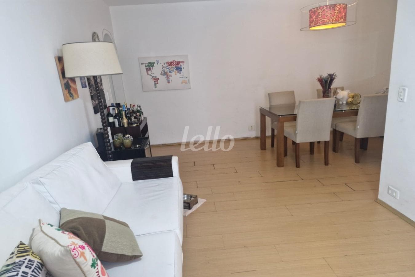 SALA DE ESTAR de Apartamento com 70 m² em Vila Regente Feijó - São Paulo
