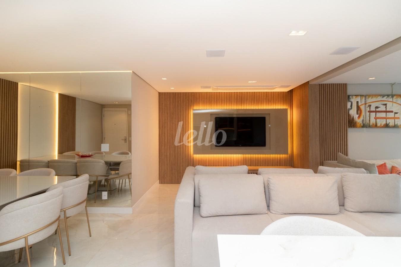 1 - SALA de Apartamento com 110 m² em Parque São Jorge - São Paulo