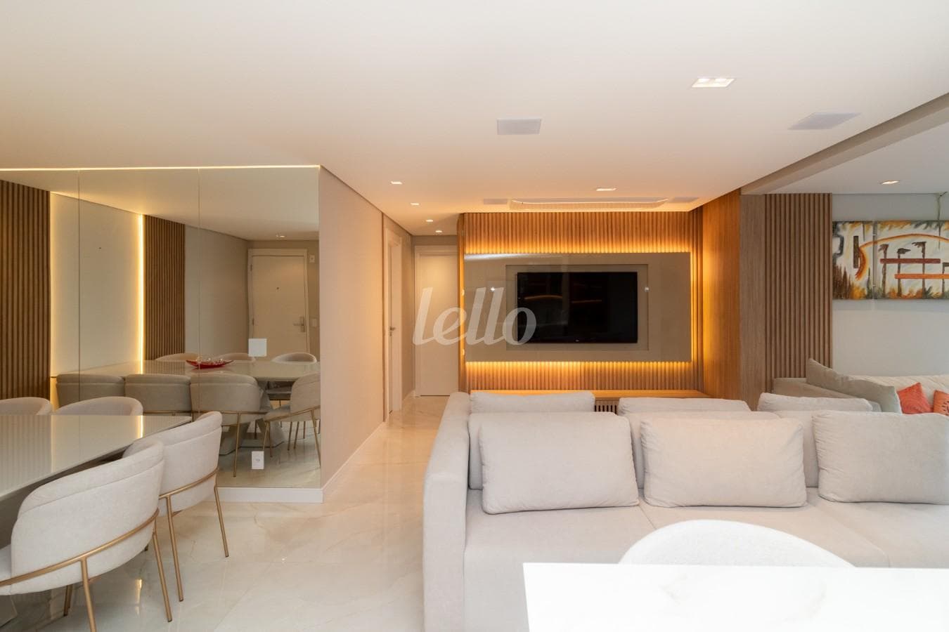 2 - SALA de Apartamento com 110 m² em Parque São Jorge - São Paulo