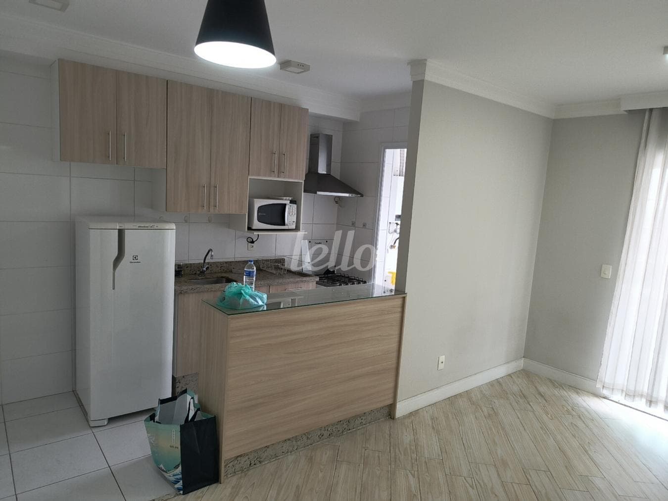 1-SALA E COZINHA-001.JPG de Apartamento com 45 m² em Tatuapé - São Paulo