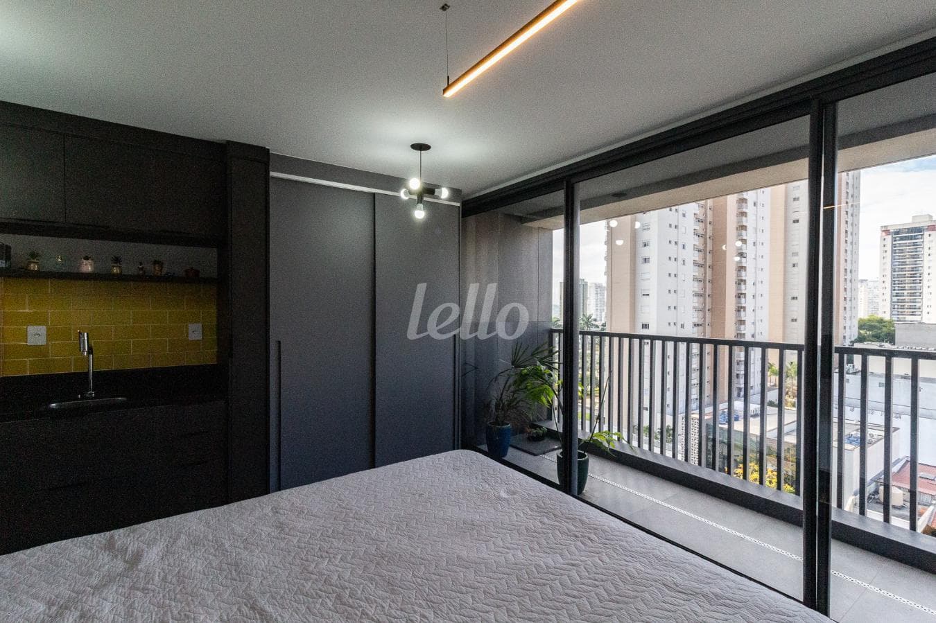 SALA de Apartamento com 30 m² em Vila Gomes Cardim - São Paulo