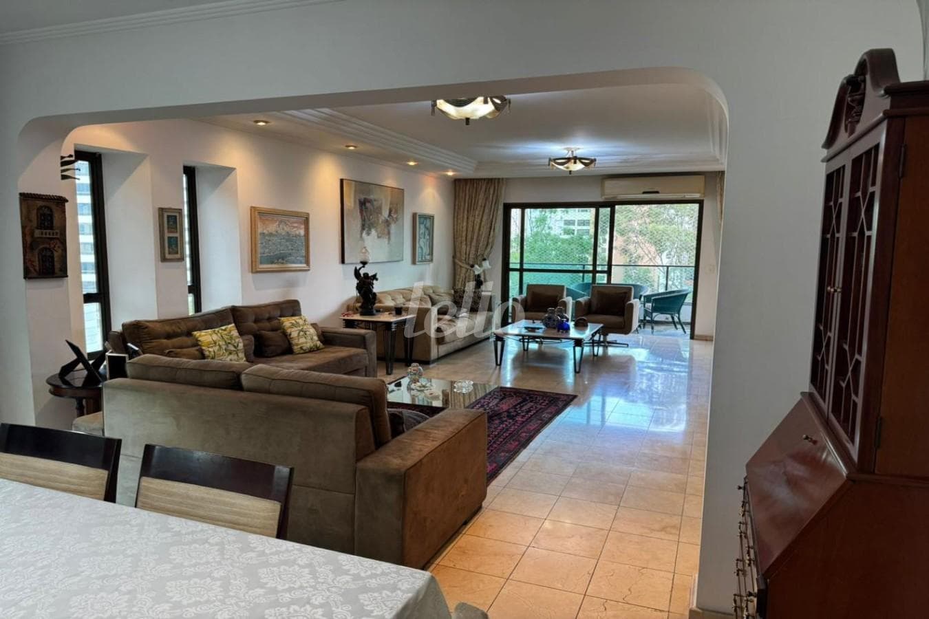 SALAS de Apartamento com 215 m² em Vila Suzana - São Paulo