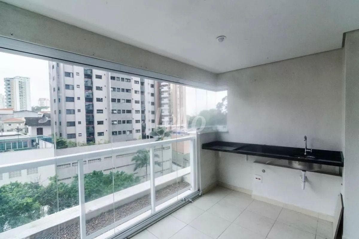 VARANDA de Apartamento com 52 m² em Vila Regente Feijó - São Paulo