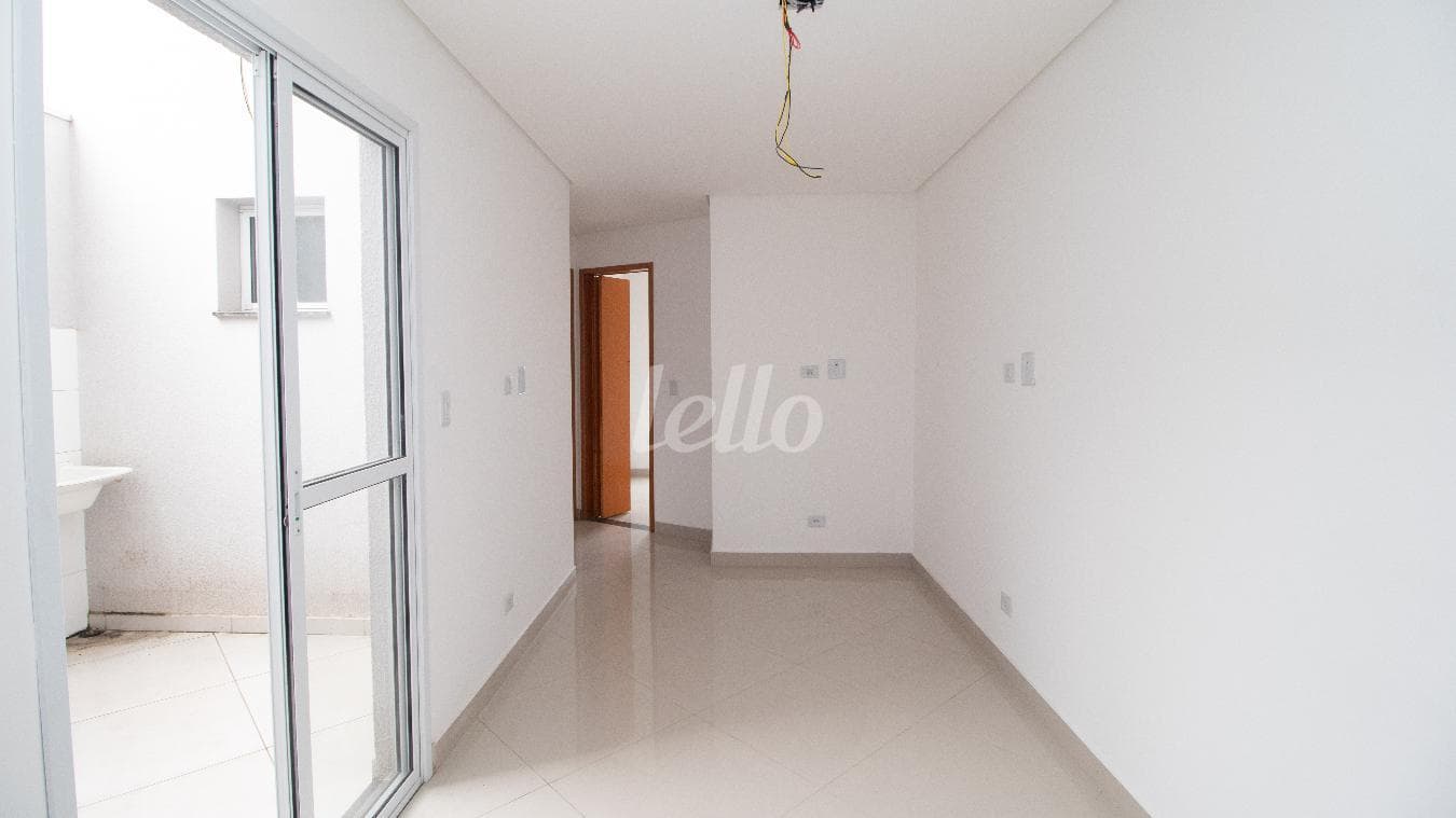 SALA de Apartamento com 38 m² em Parque João Ramalho - Santo André