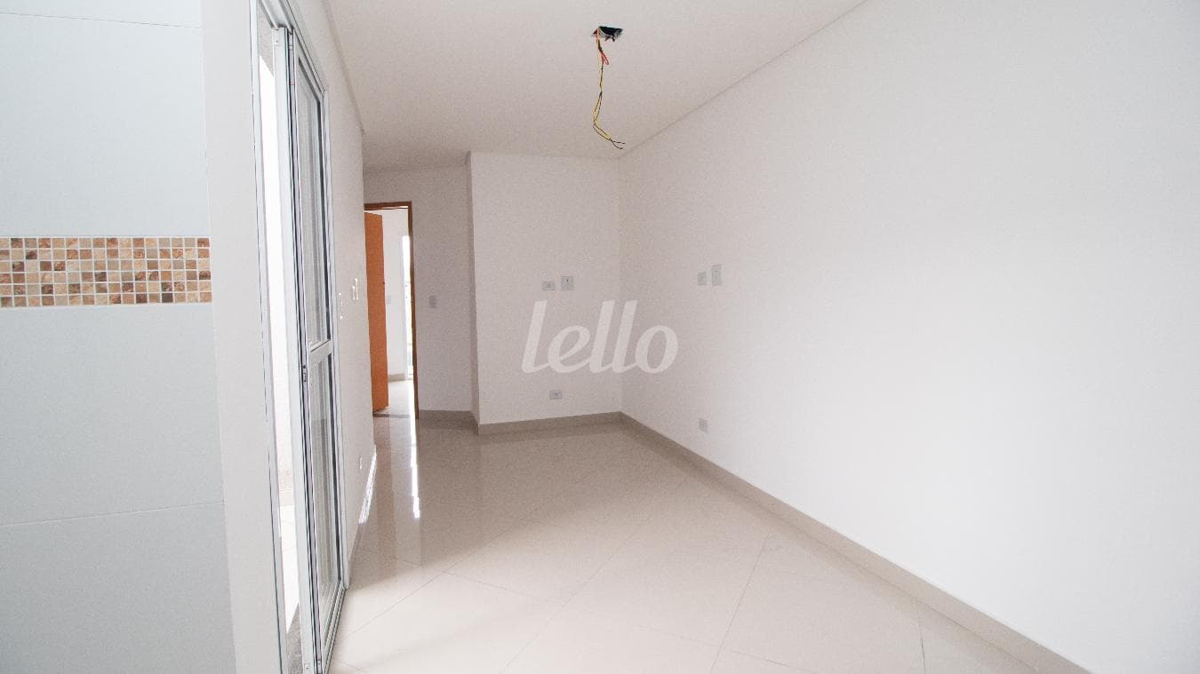 SALA de Apartamento com 38 m² em Parque João Ramalho - Santo André