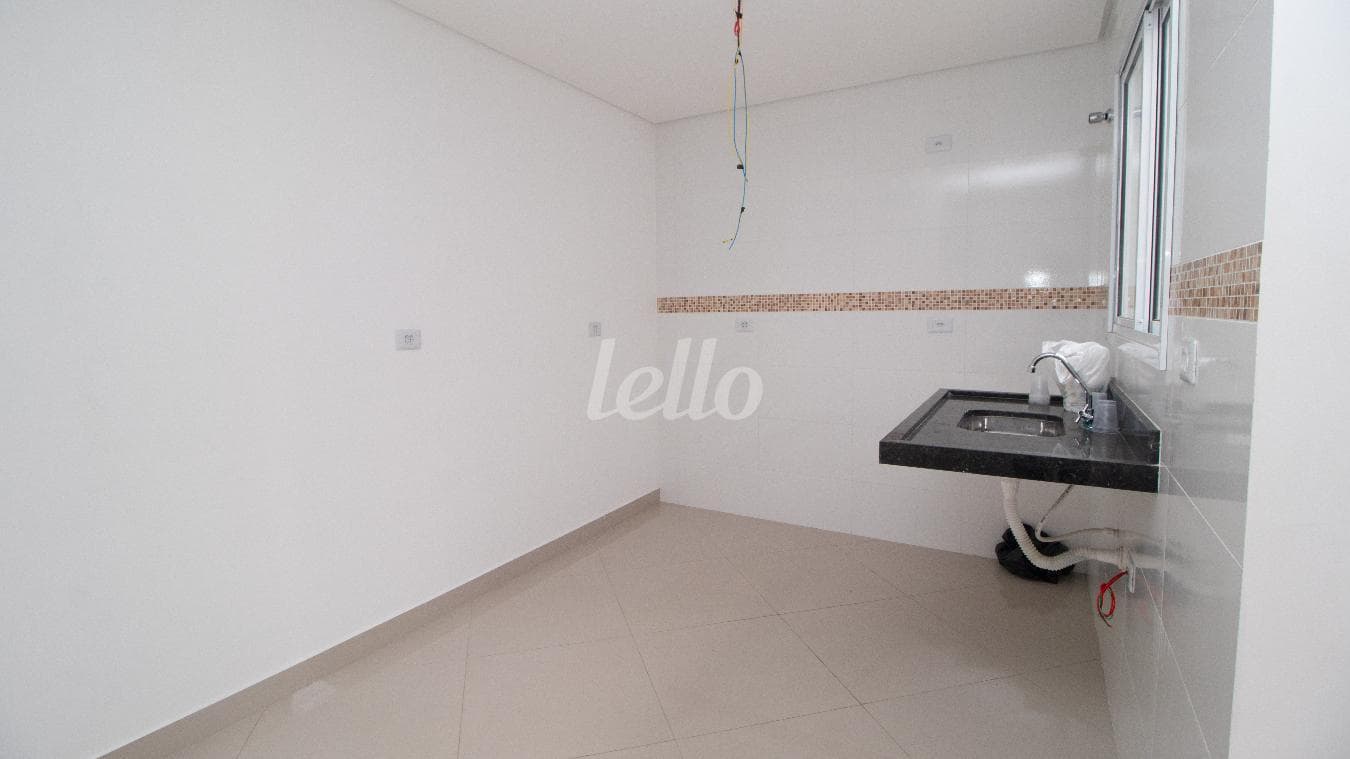 COZINHA de Apartamento com 38 m² em Parque João Ramalho - Santo André