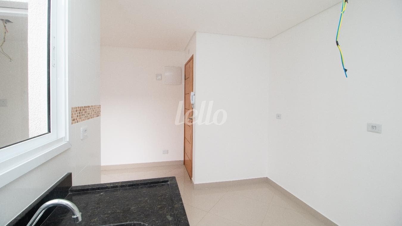 COZINHA de Apartamento com 38 m² em Parque João Ramalho - Santo André