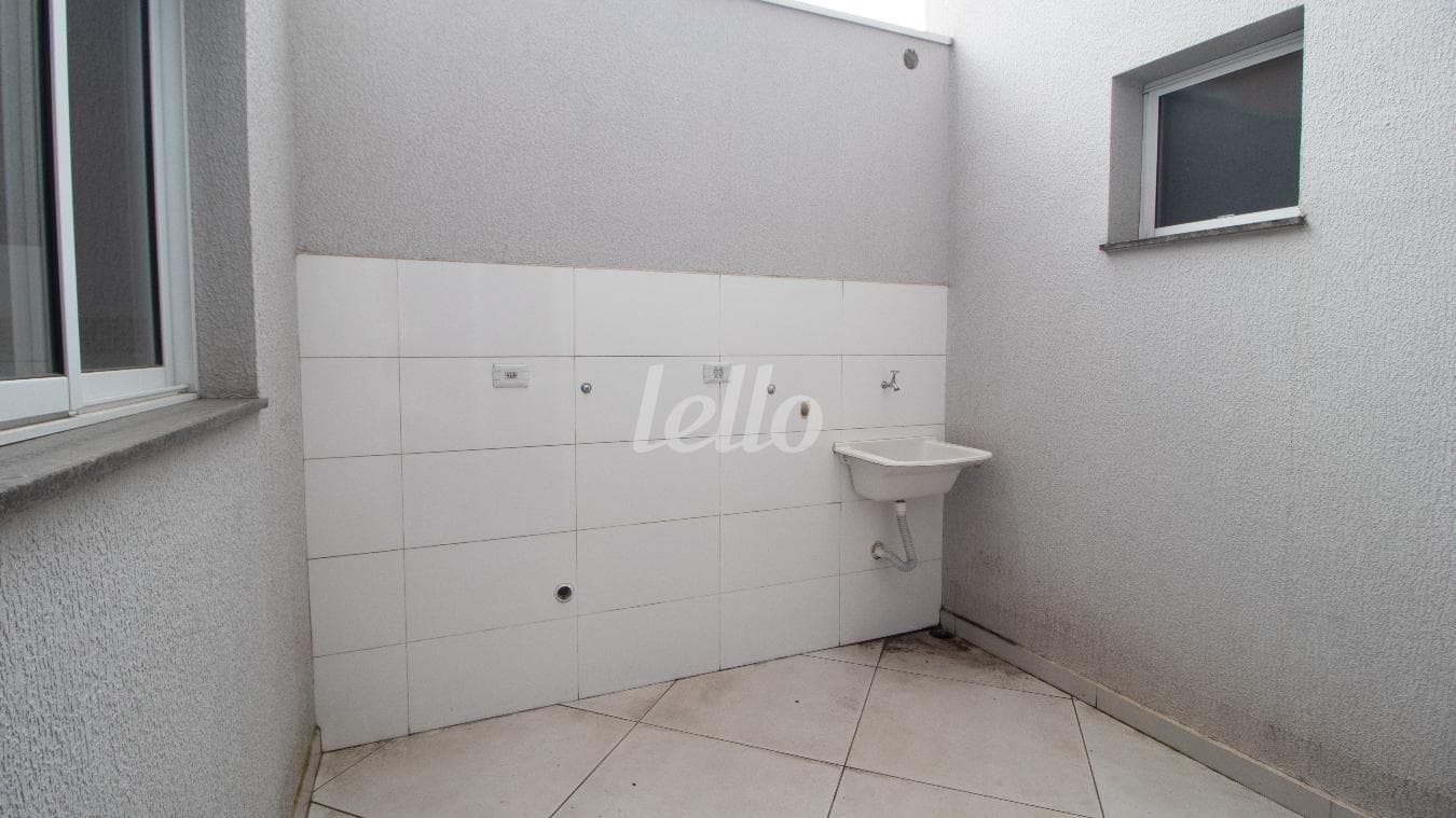 AREA DE SERVICO de Apartamento com 38 m² em Parque João Ramalho - Santo André