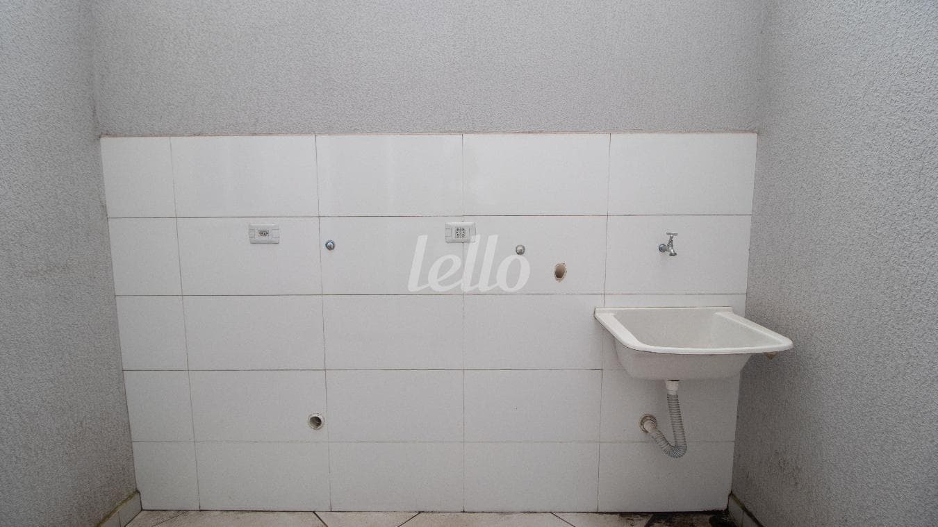 AREA DE SERVICO de Apartamento com 38 m² em Parque João Ramalho - Santo André