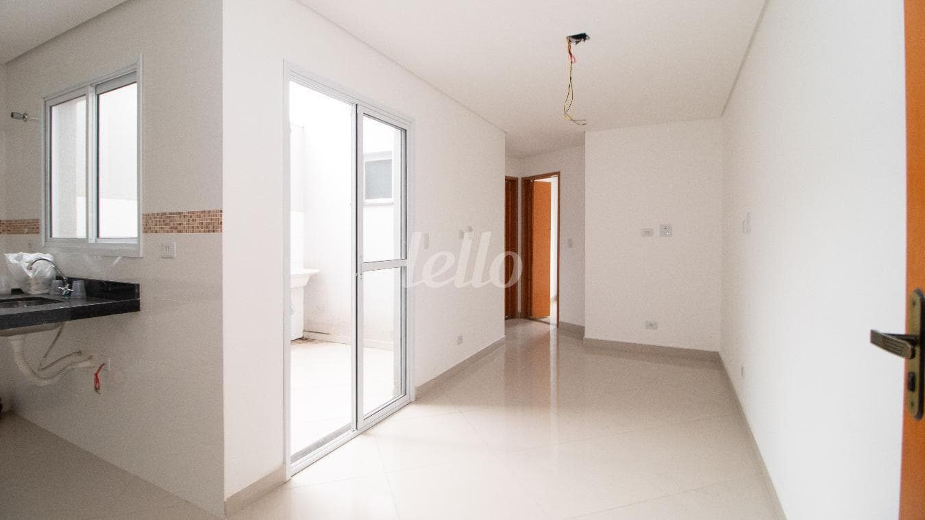 SALA  DESTAQUE de Apartamento com 38 m² em Parque João Ramalho - Santo André