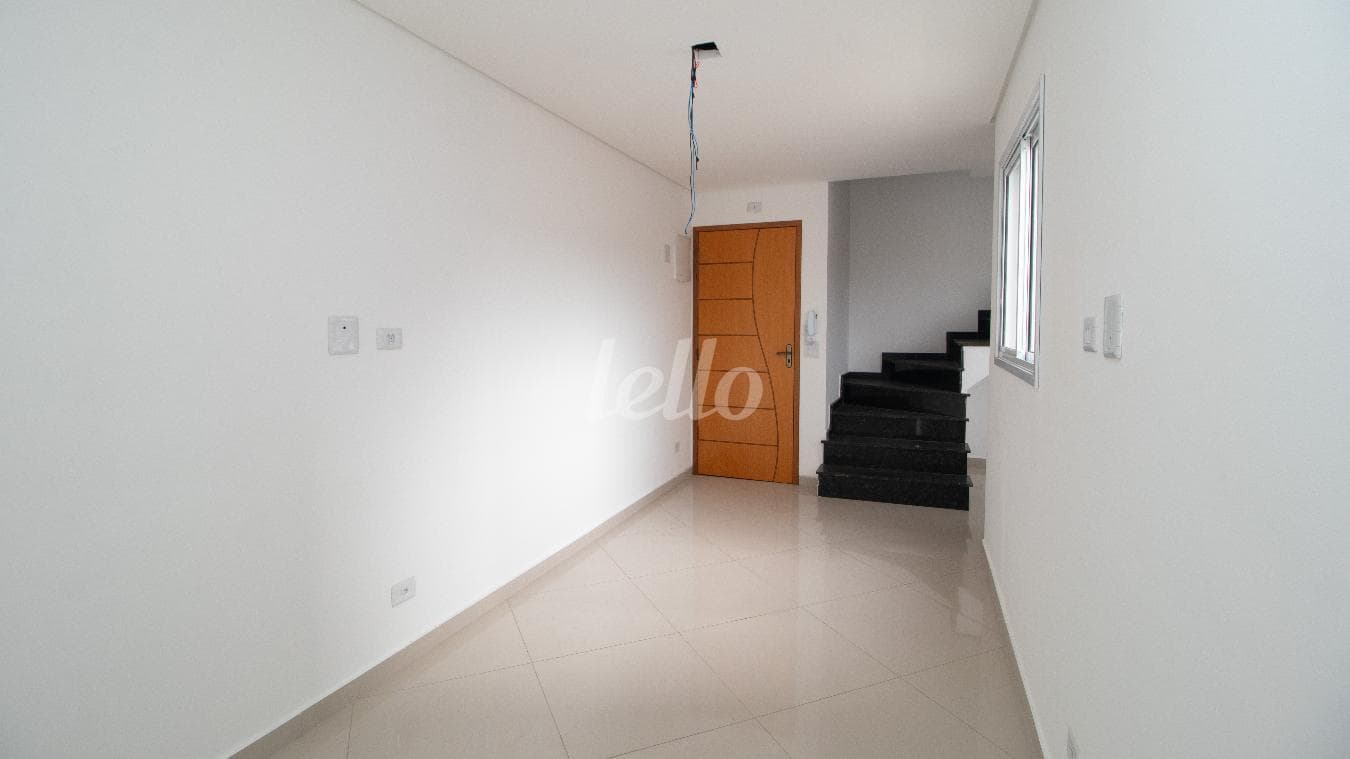 SALA de Apartamento com 38 m² em Parque João Ramalho - Santo André