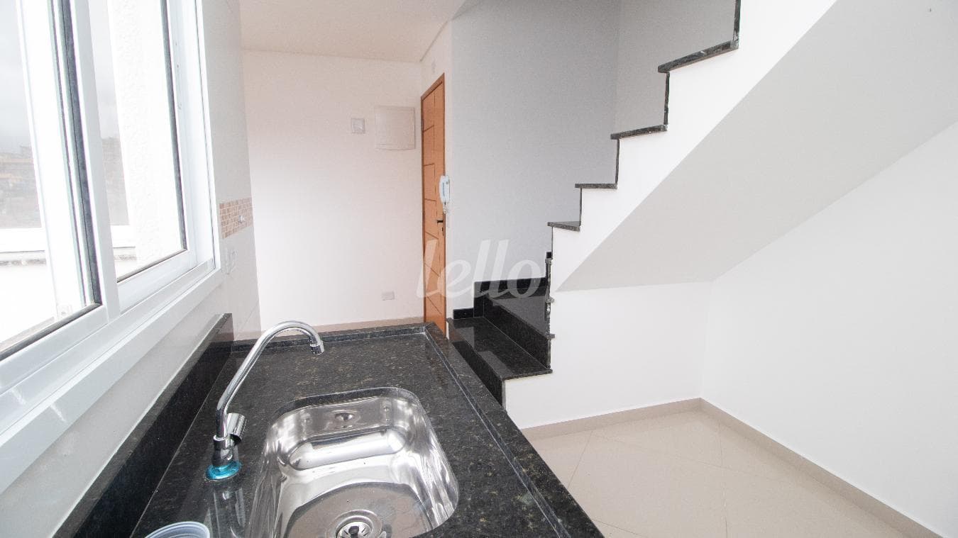 COZINHA de Apartamento com 38 m² em Parque João Ramalho - Santo André