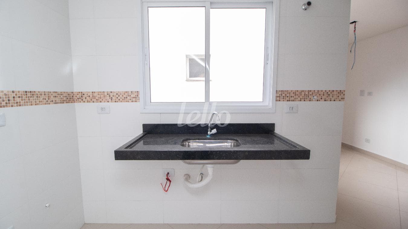 COZINHA de Apartamento com 38 m² em Parque João Ramalho - Santo André
