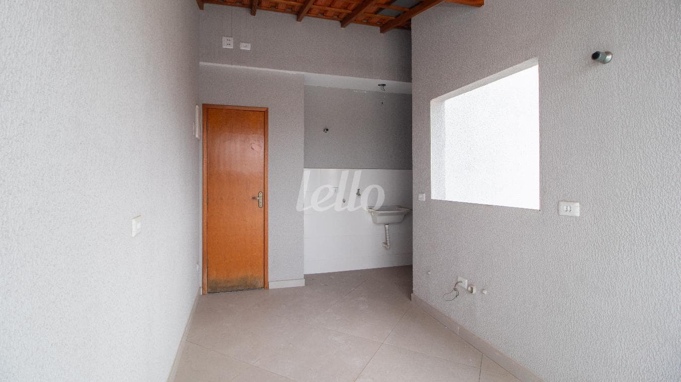 AREA DE SERVICO de Apartamento com 38 m² em Parque João Ramalho - Santo André