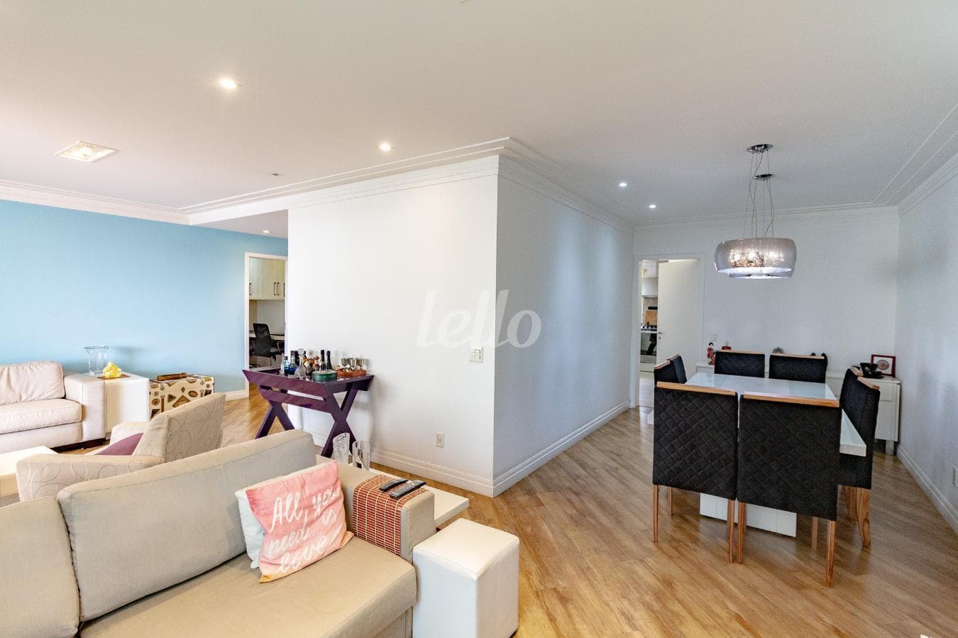 SALA de Apartamento com 224 m² em Vila Regente Feijó - São Paulo