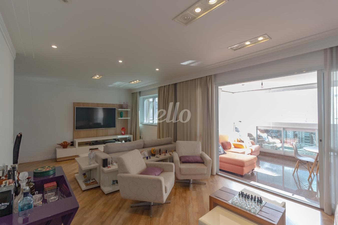 SALA  DESTAQUE de Apartamento com 224 m² em Vila Regente Feijó - São Paulo