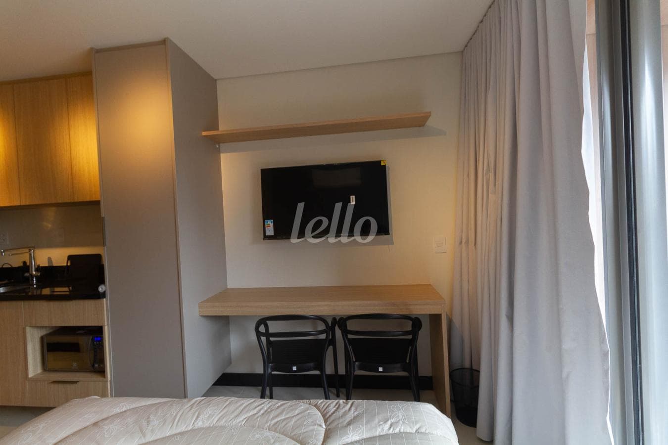 SALA de Apartamento com 25 m² em Vila Regente Feijó - São Paulo