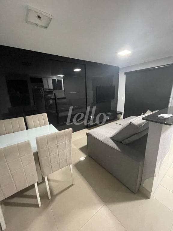 SALA de Apartamento Studio com 52 m² em Tatuapé - São Paulo