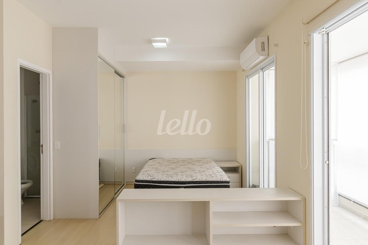 SALA de Apartamento Studio com 40 m² em Vila Regente Feijó - São Paulo
