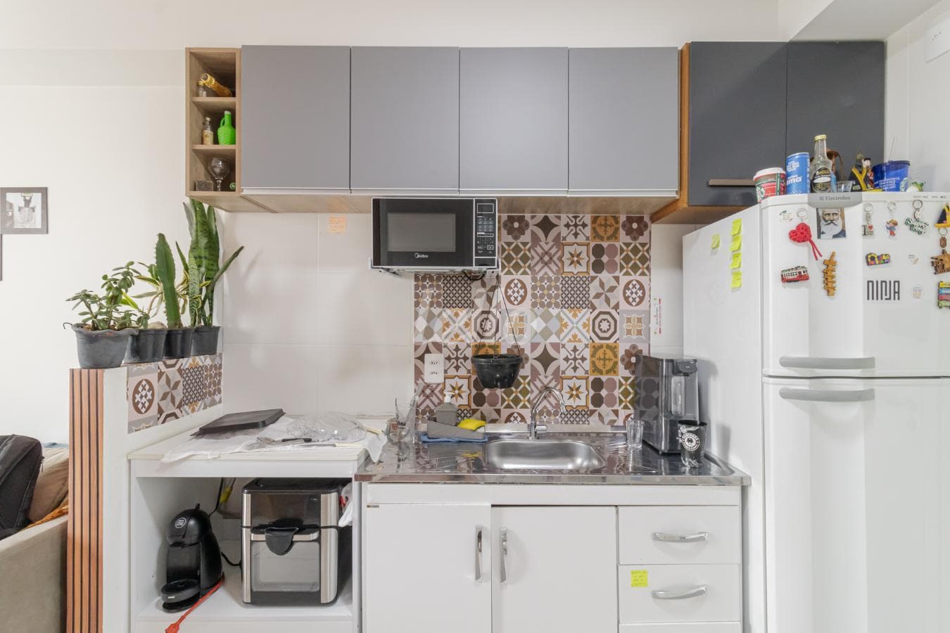 COZINHA de Apartamento com 28 m² em Vila Cláudia - São Paulo