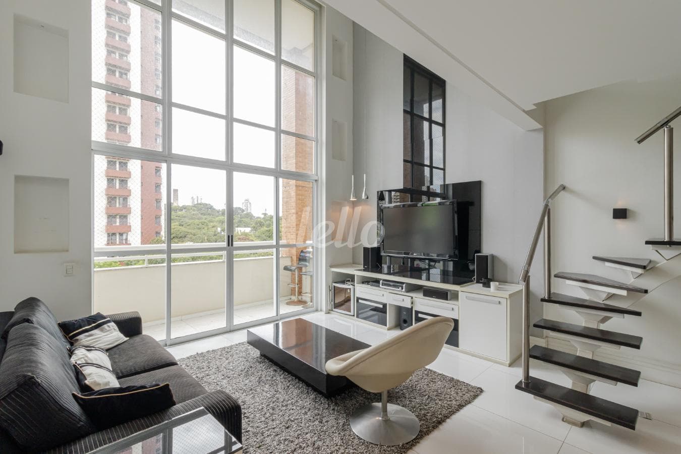 SALA  DESTAQUE de Apartamento Duplex com 96 m² em Jardim Anália Franco - São Paulo