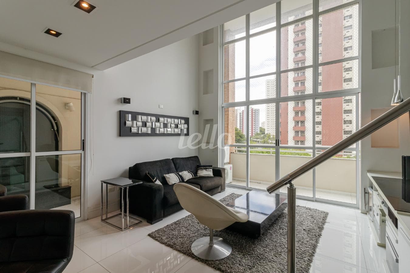 SALA de Apartamento Duplex com 96 m² em Jardim Anália Franco - São Paulo