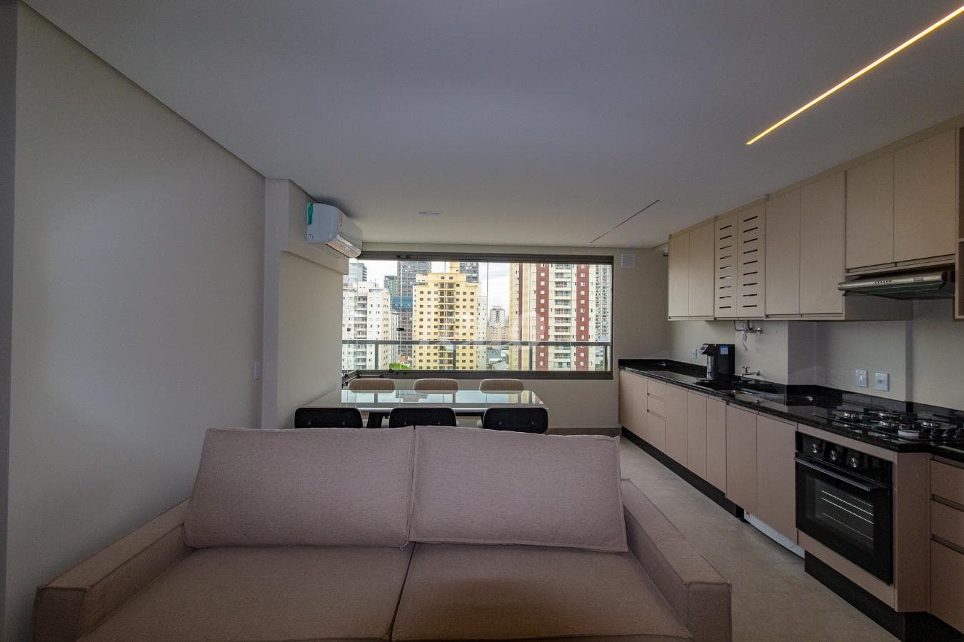 SALA de Apartamento com 65 m² em Vila Azevedo - São Paulo
