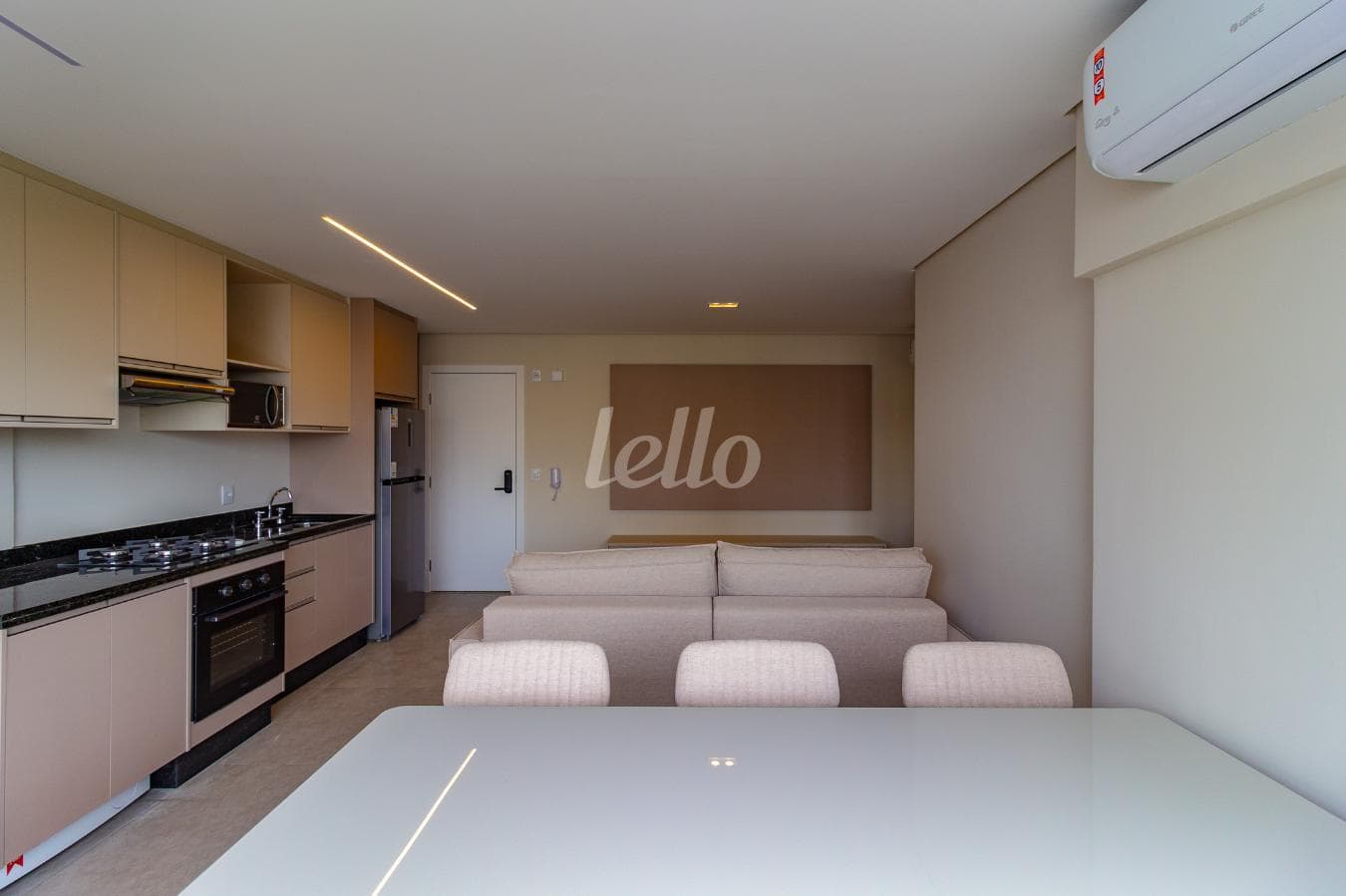 SALA de Apartamento com 65 m² em Vila Azevedo - São Paulo