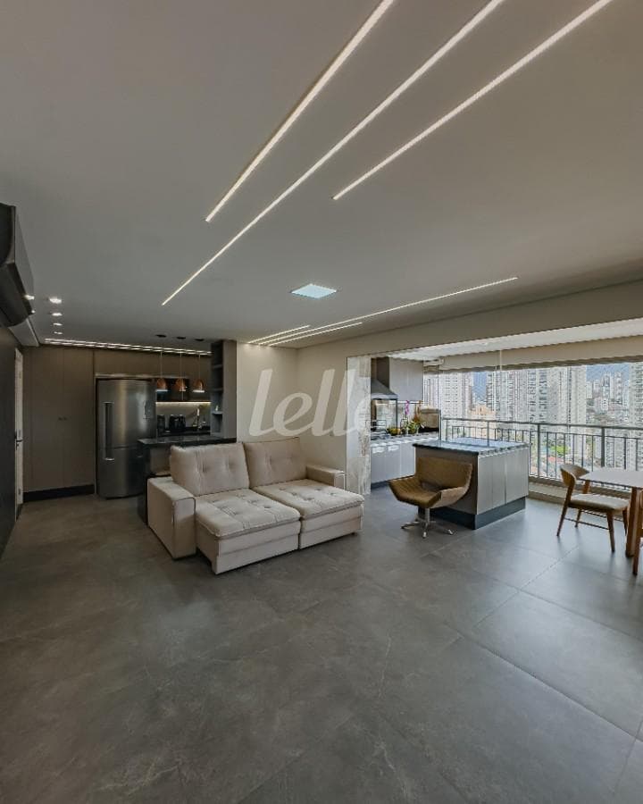 AMBIENTES INTEGRADOS de Apartamento com 115 m² em Chácara Califórnia - São Paulo