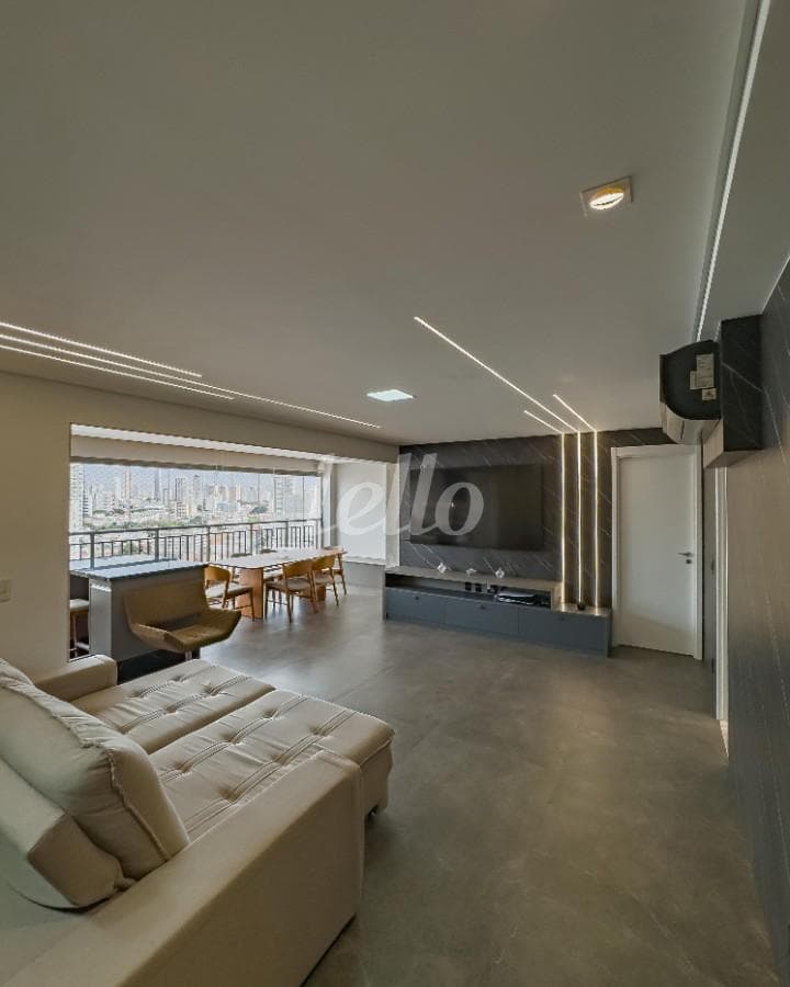 AMBIENTES INTEGRADOS de Apartamento com 115 m² em Chácara Califórnia - São Paulo