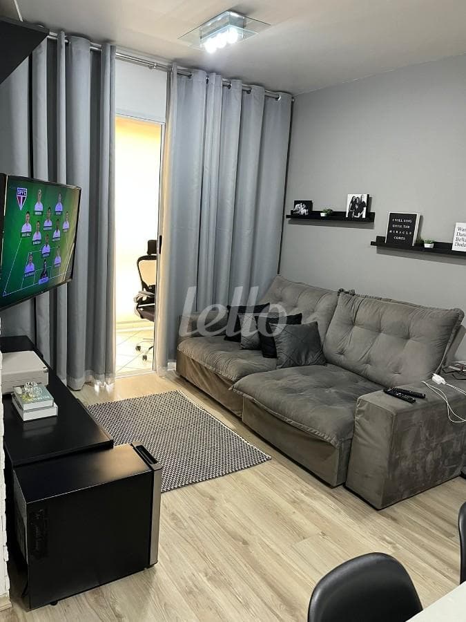 SALA de Apartamento com 75 m² em Vila Paulo Silas - São Paulo