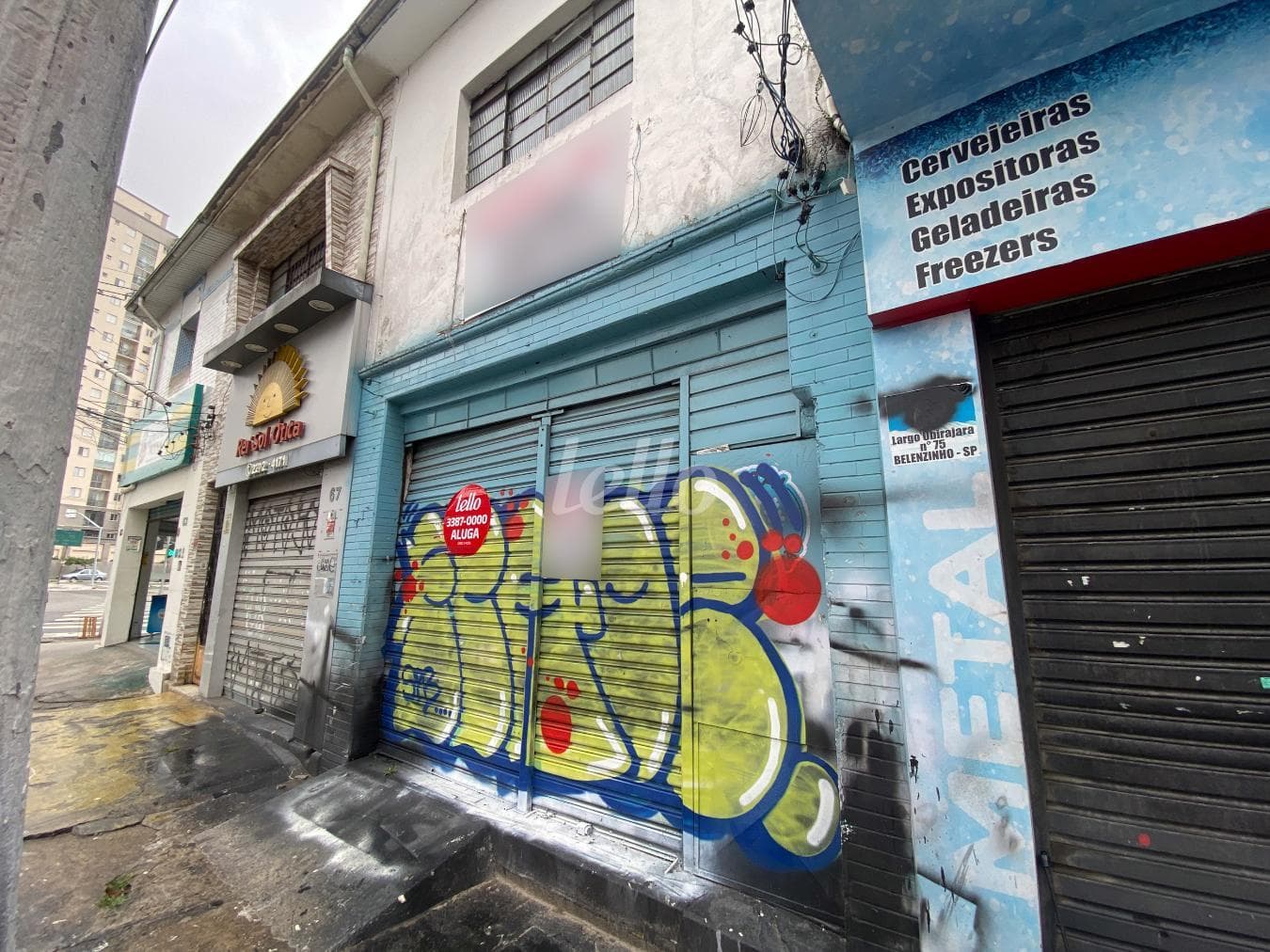 FACHADA de Prédio Comercial Monousuário com 120 m² em Belenzinho - São Paulo