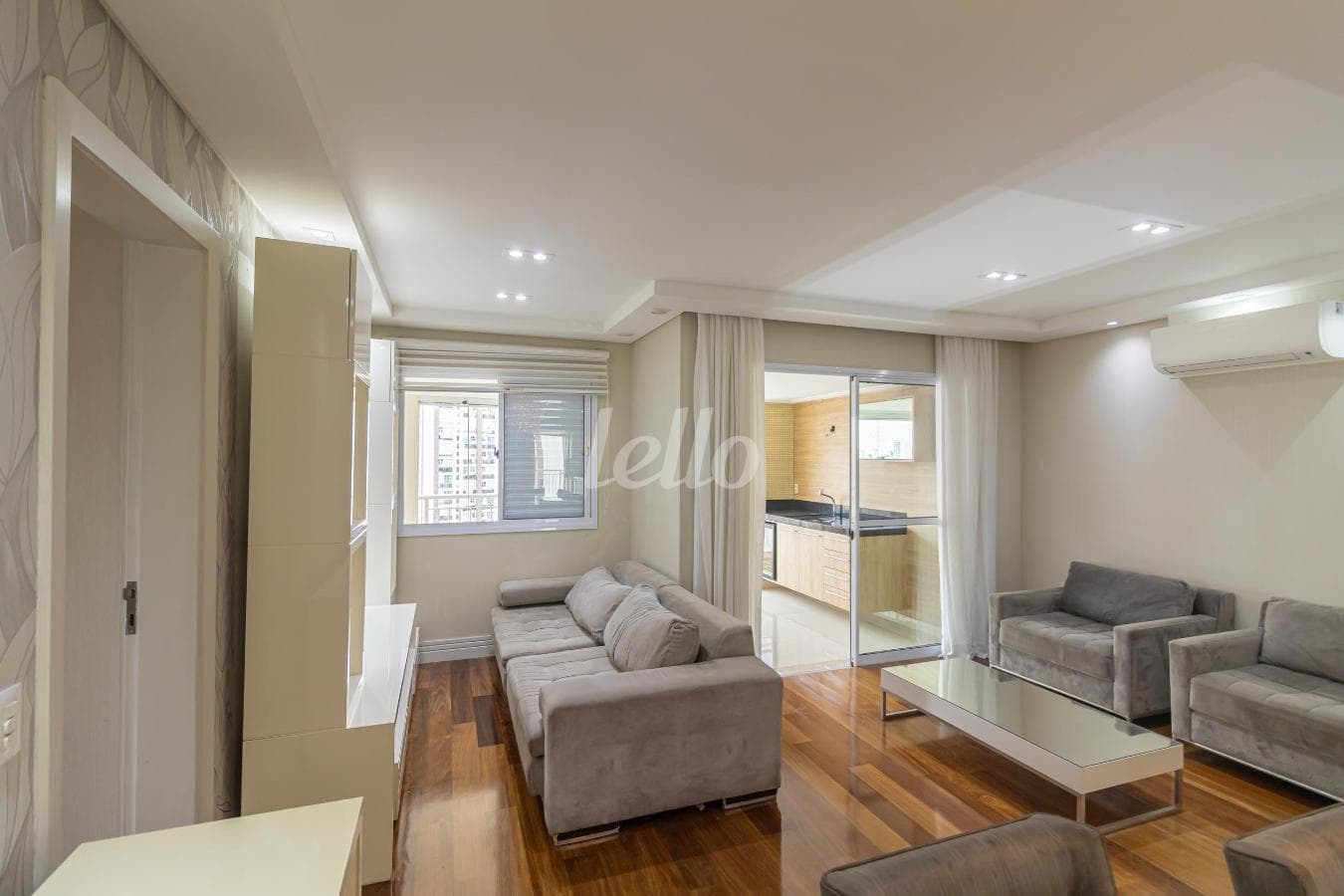 SALA de Apartamento com 106 m² em Chácara Califórnia - São Paulo