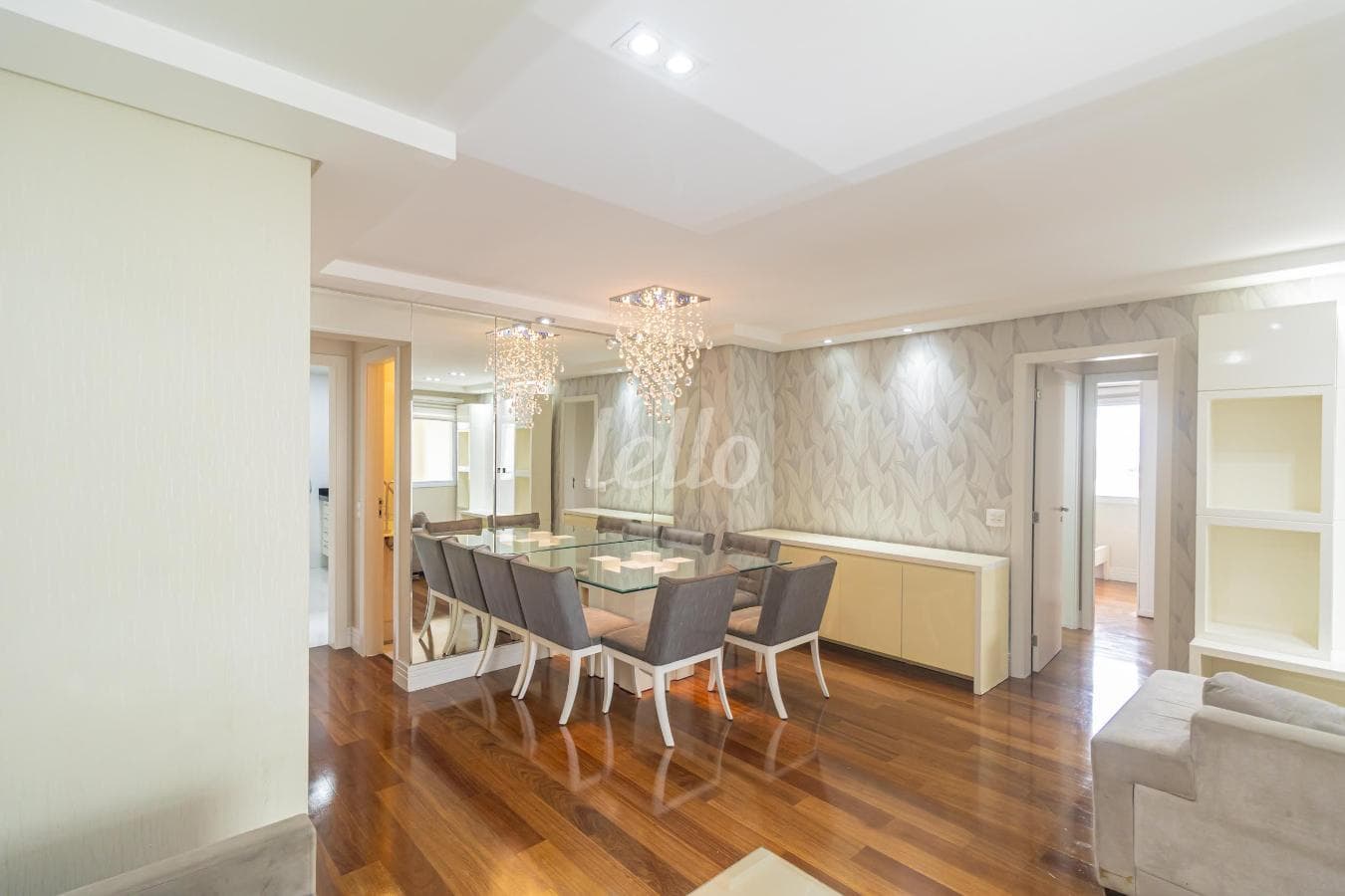 SALA de Apartamento com 106 m² em Chácara Califórnia - São Paulo