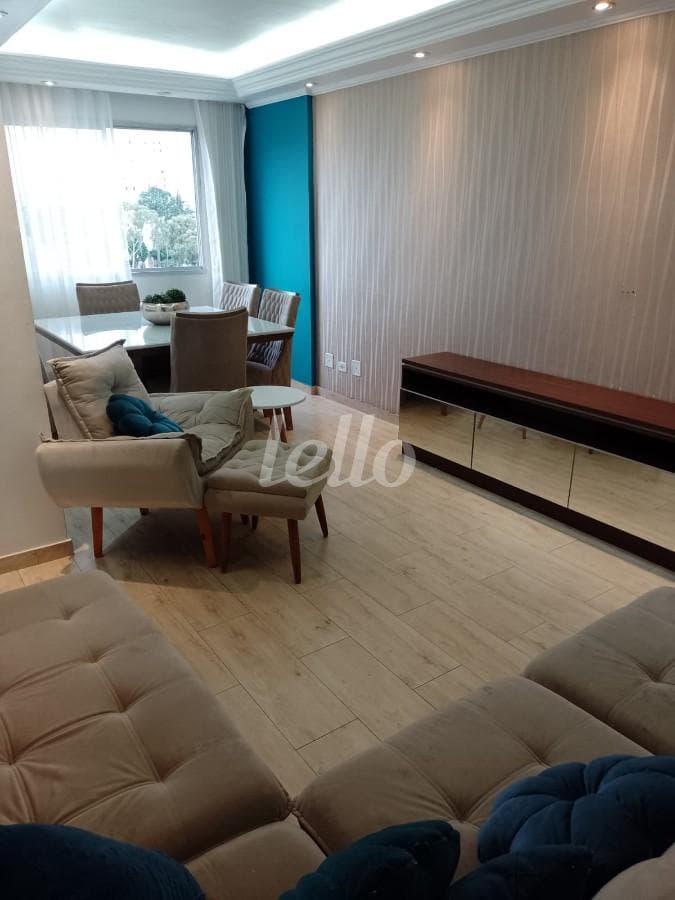 SALA de Apartamento com 62 m² em Vila Ema - São Paulo