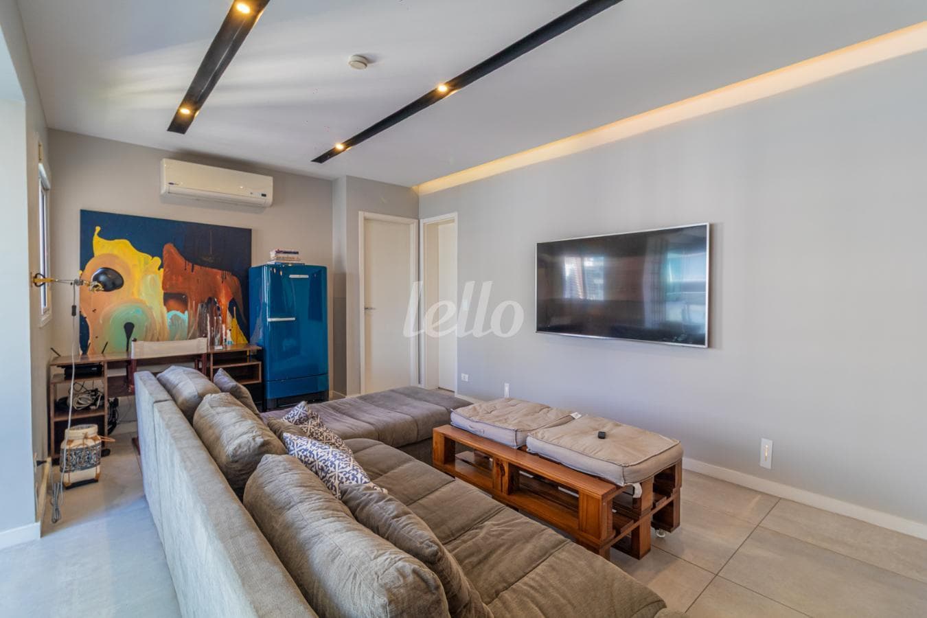 SALA de Apartamento com 71 m² em Jardim Fonte do Morumbi - São Paulo
