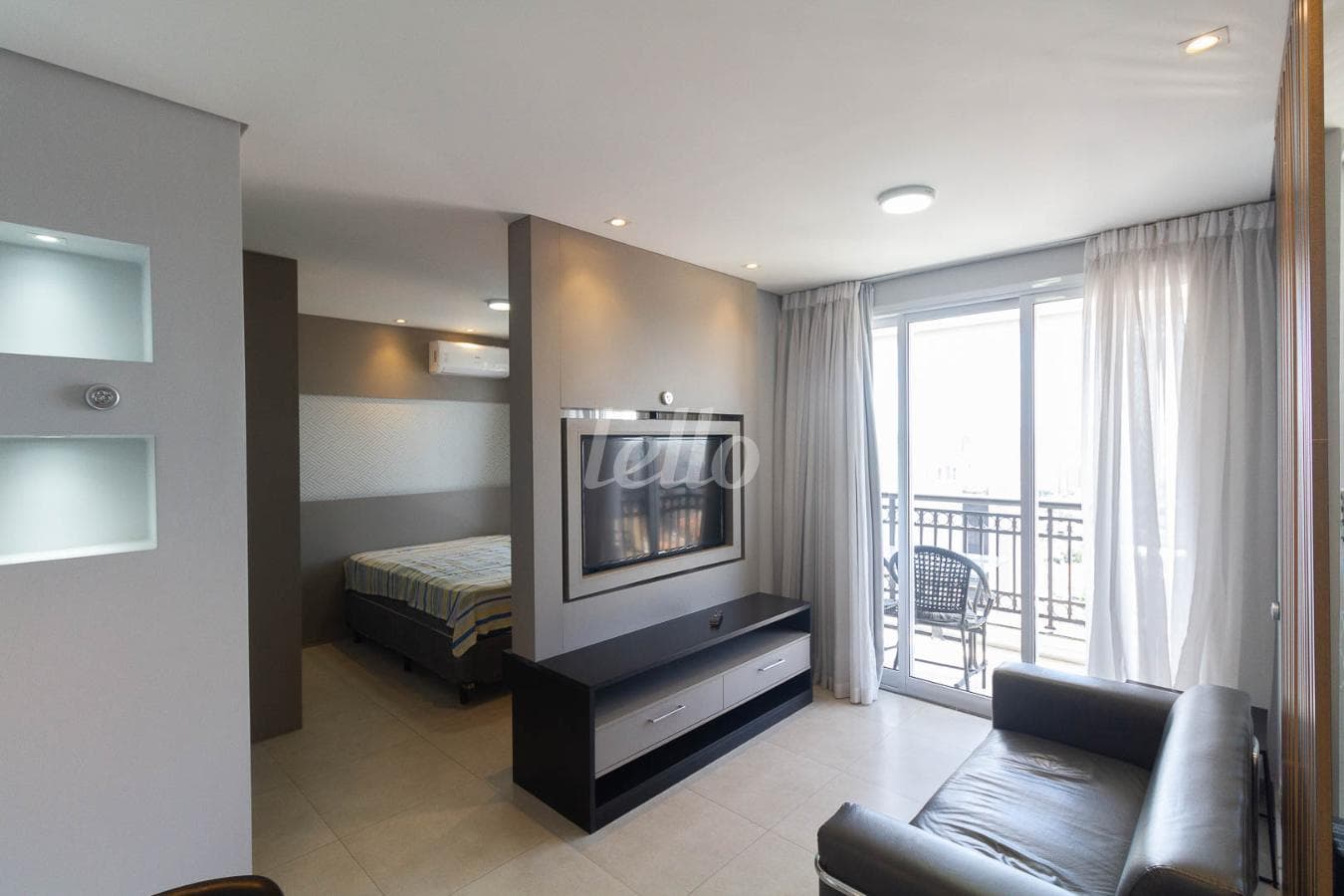 SALA de Apartamento com 40 m² em Vila Regente Feijó - São Paulo